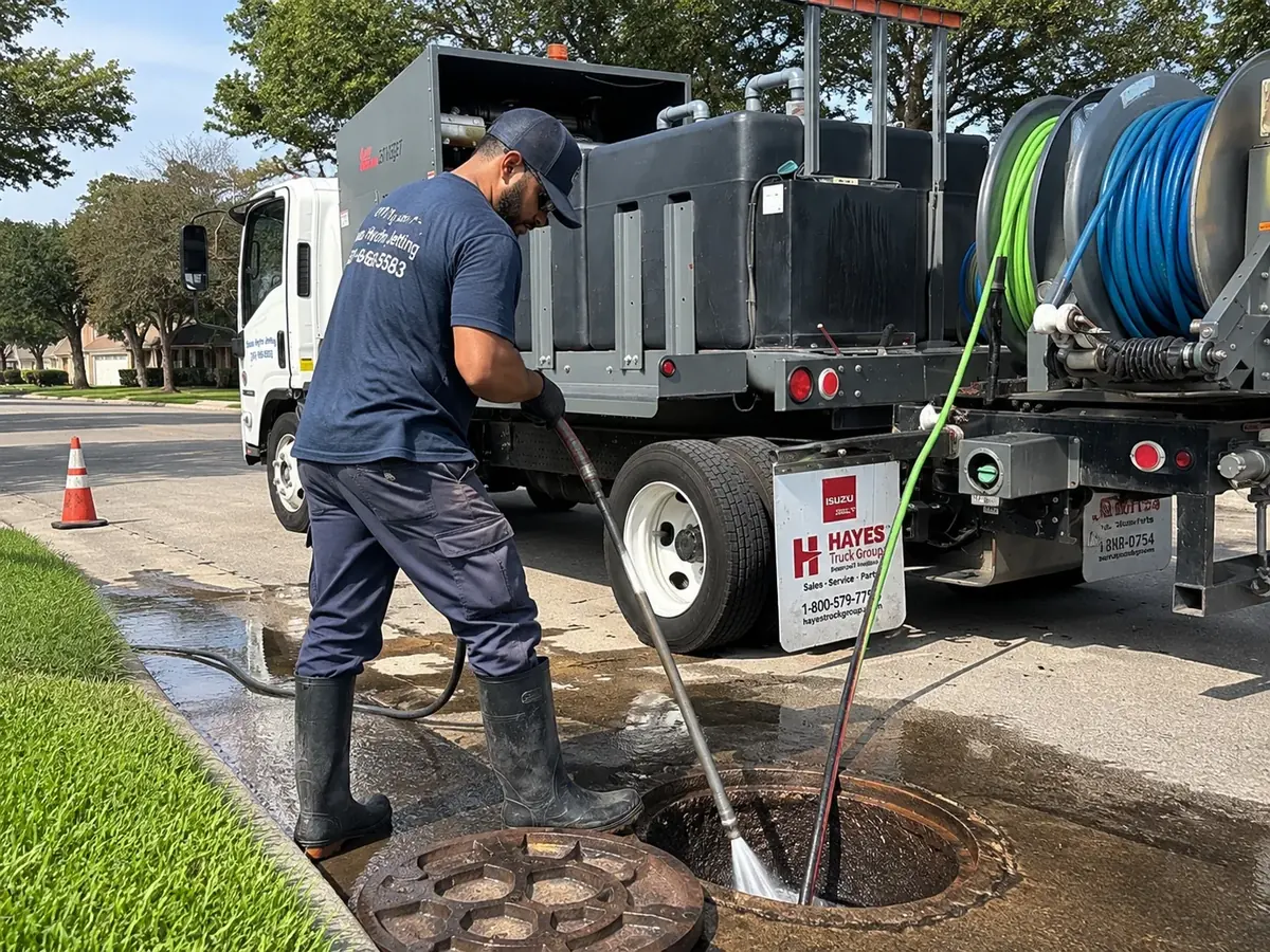 Hydro Jetting service image for Texas Hydro Jetting & Drain