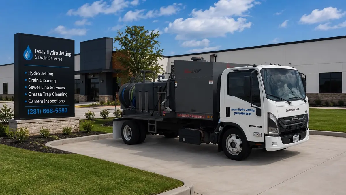Commercial Hydro Jetting service image for Texas Hydro Jetting & Drain